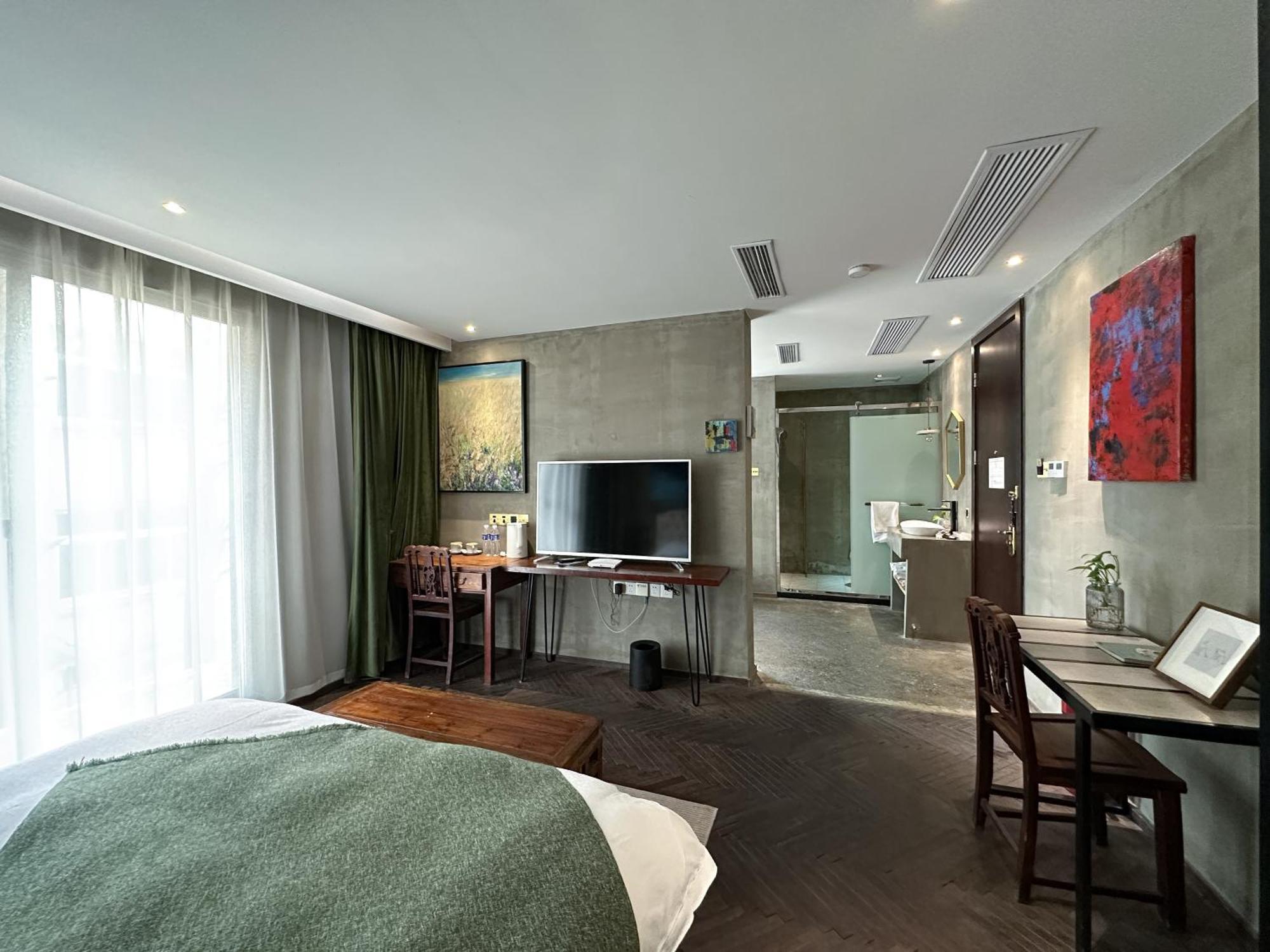 ซูโจว ยูนิก สเปซ ดีไซน์ อาร์ต โฮเทล Hotel ภายนอก รูปภาพ