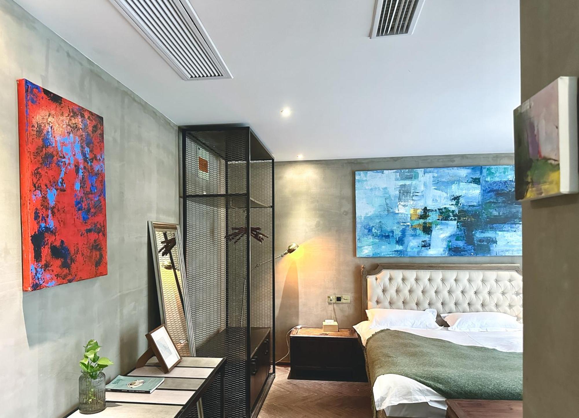 ซูโจว ยูนิก สเปซ ดีไซน์ อาร์ต โฮเทล Hotel ภายนอก รูปภาพ