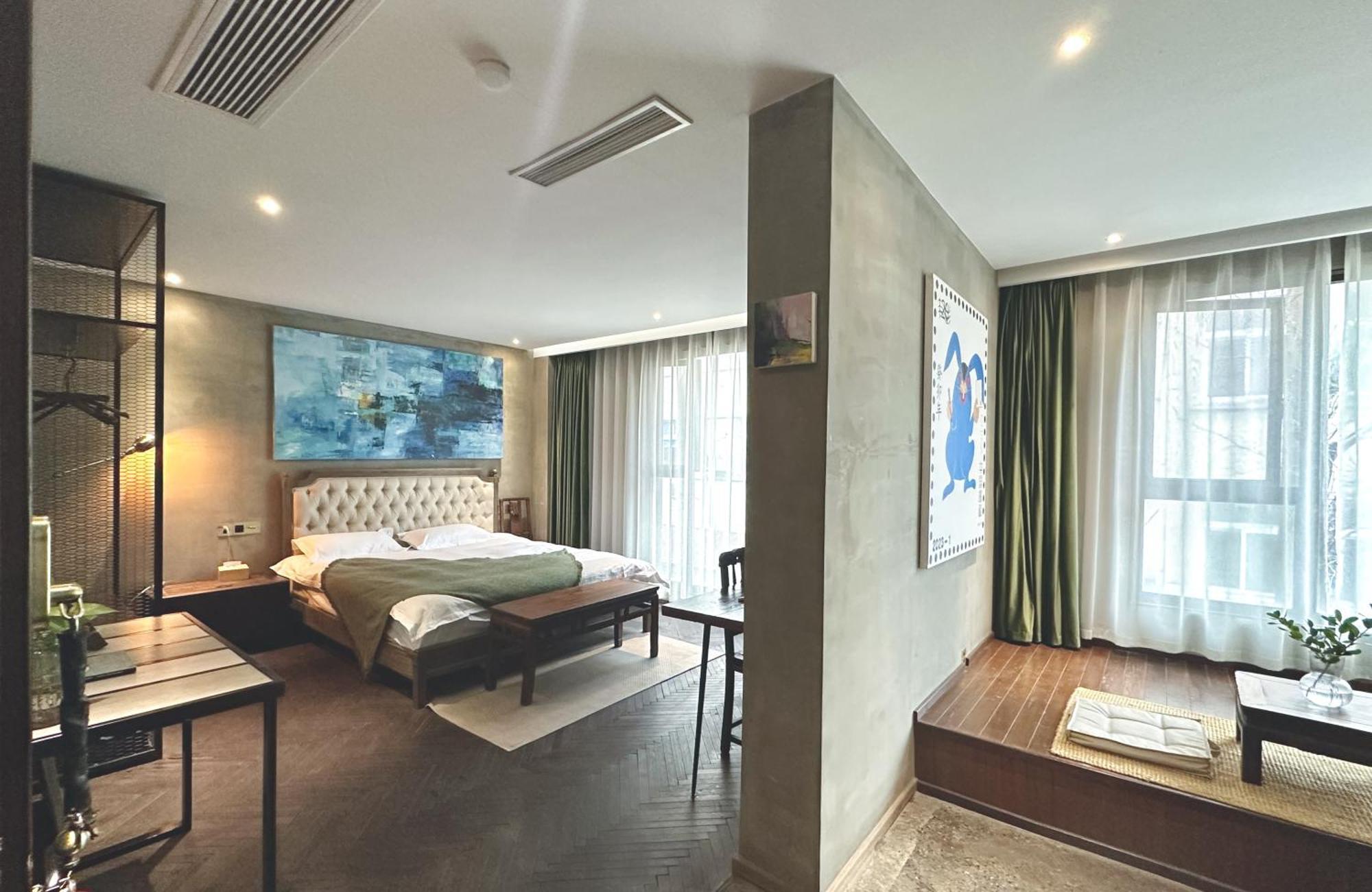 ซูโจว ยูนิก สเปซ ดีไซน์ อาร์ต โฮเทล Hotel ภายนอก รูปภาพ