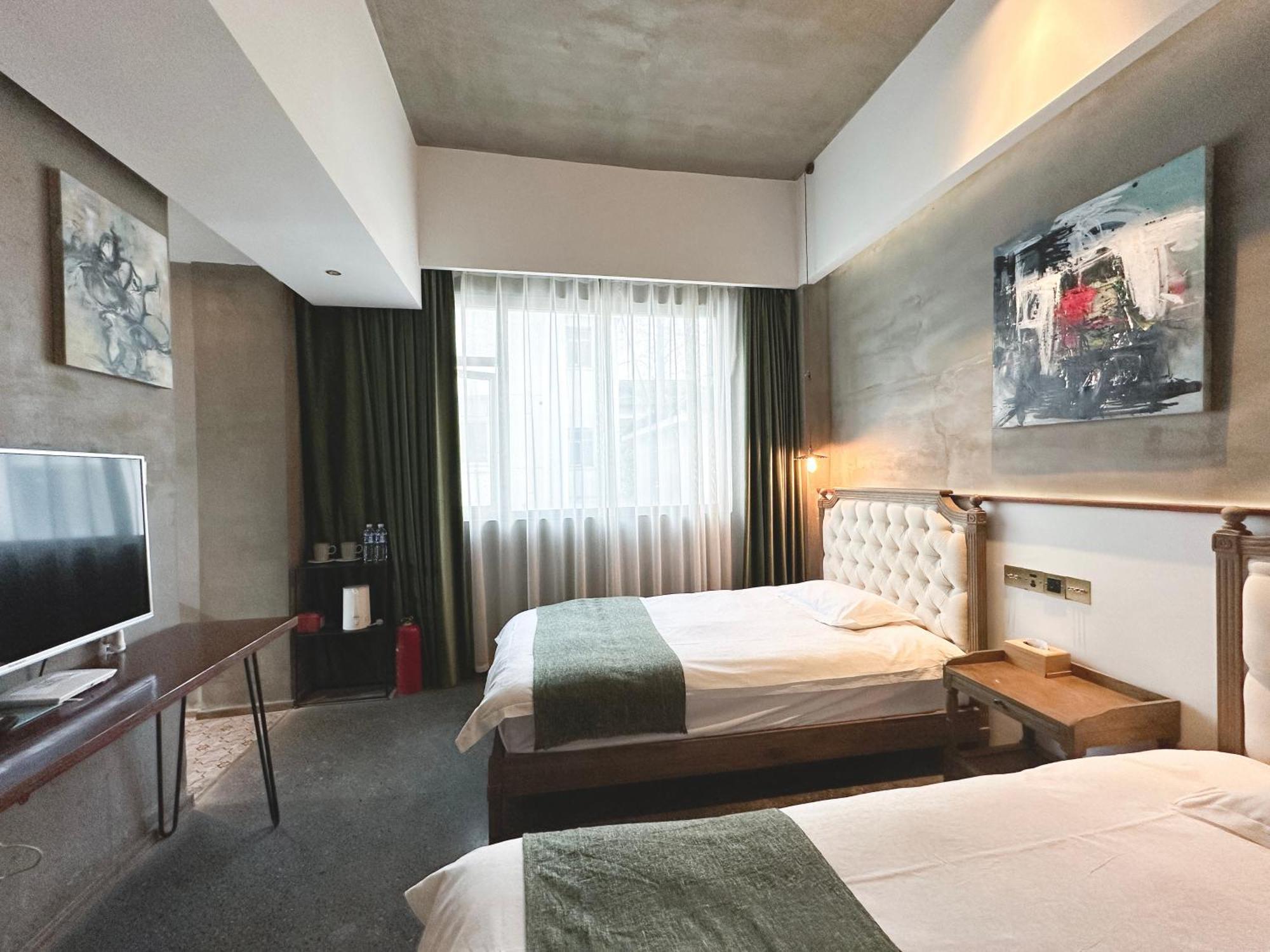 ซูโจว ยูนิก สเปซ ดีไซน์ อาร์ต โฮเทล Hotel ภายนอก รูปภาพ